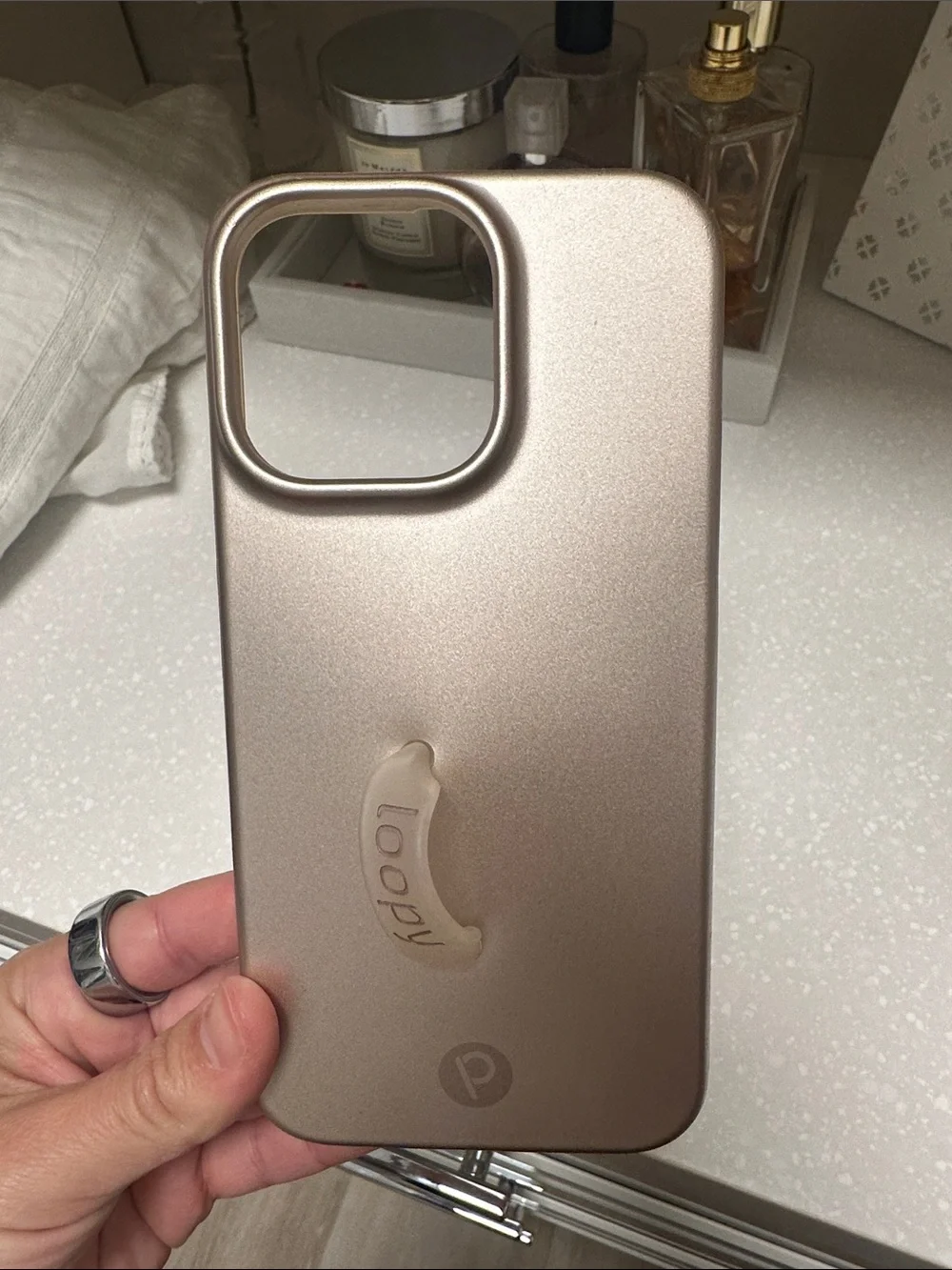 iPhone 14 Pro Max Loopy Gold Case